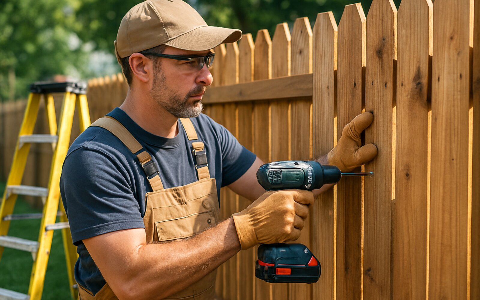 Fence Repair & Staining by COMPANY NAME