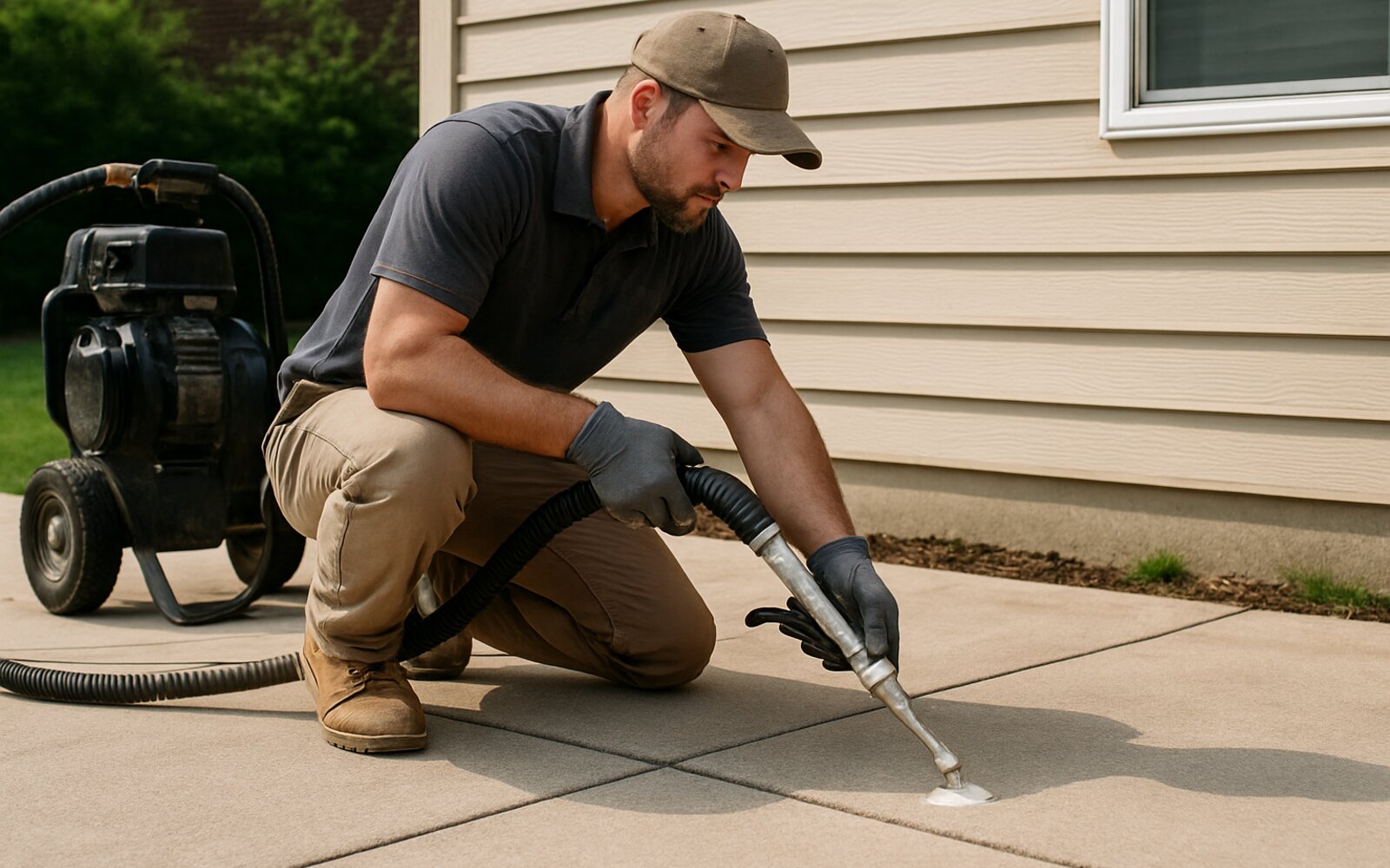 Slab Leveling by COMPANY NAME
