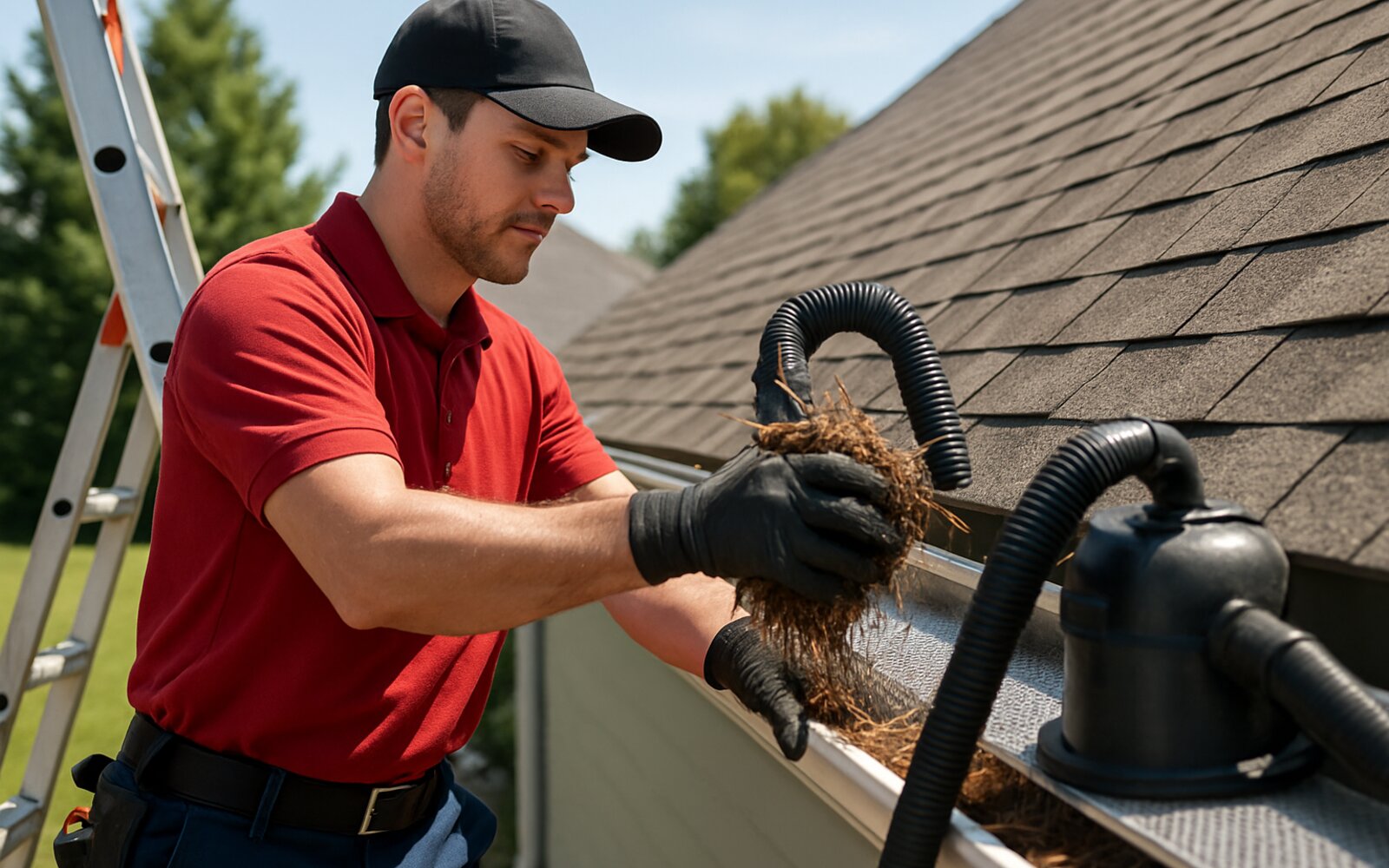Roof & Valley Debris Removal by COMPANY NAME