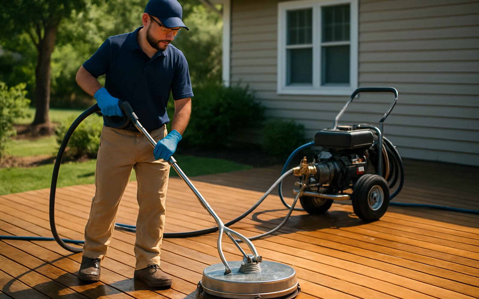 Deck & Fence Cleaning by COMPANY NAME