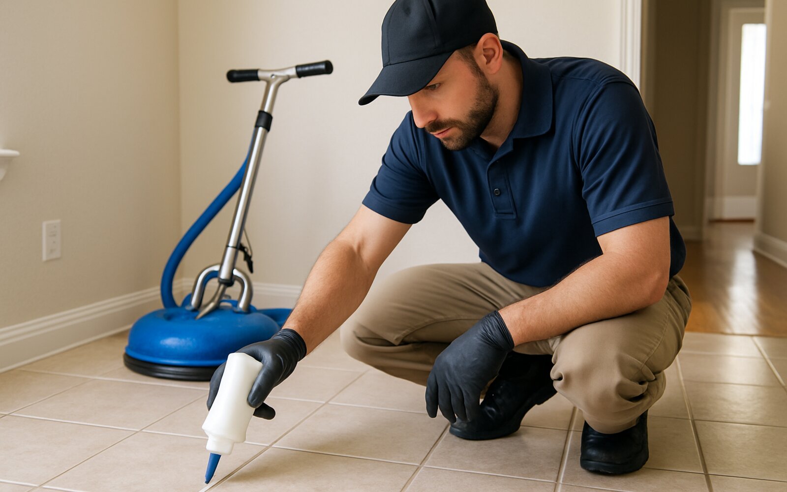 Grout Color Sealing by COMPANY NAME