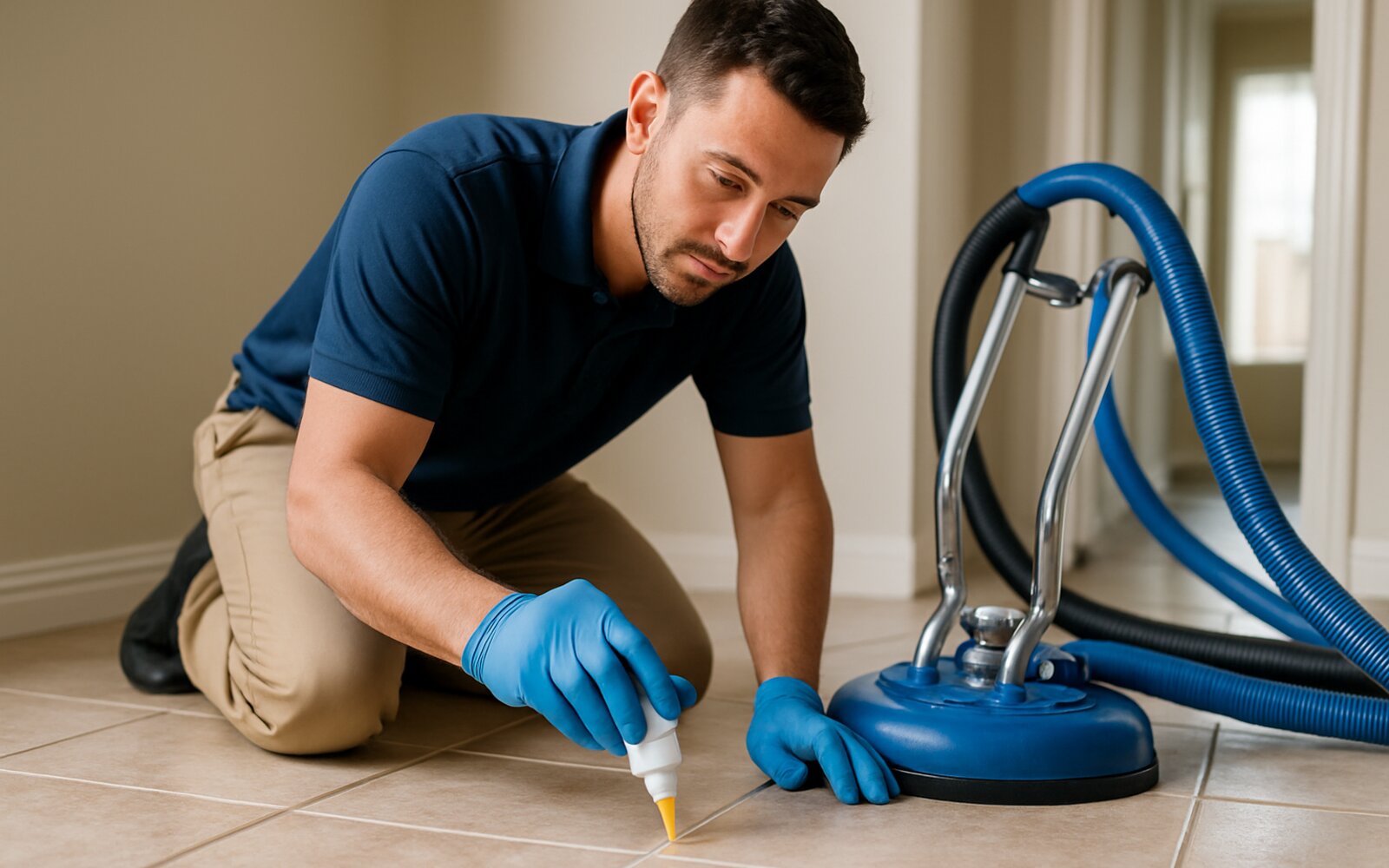 Grout Sealing by COMPANY NAME