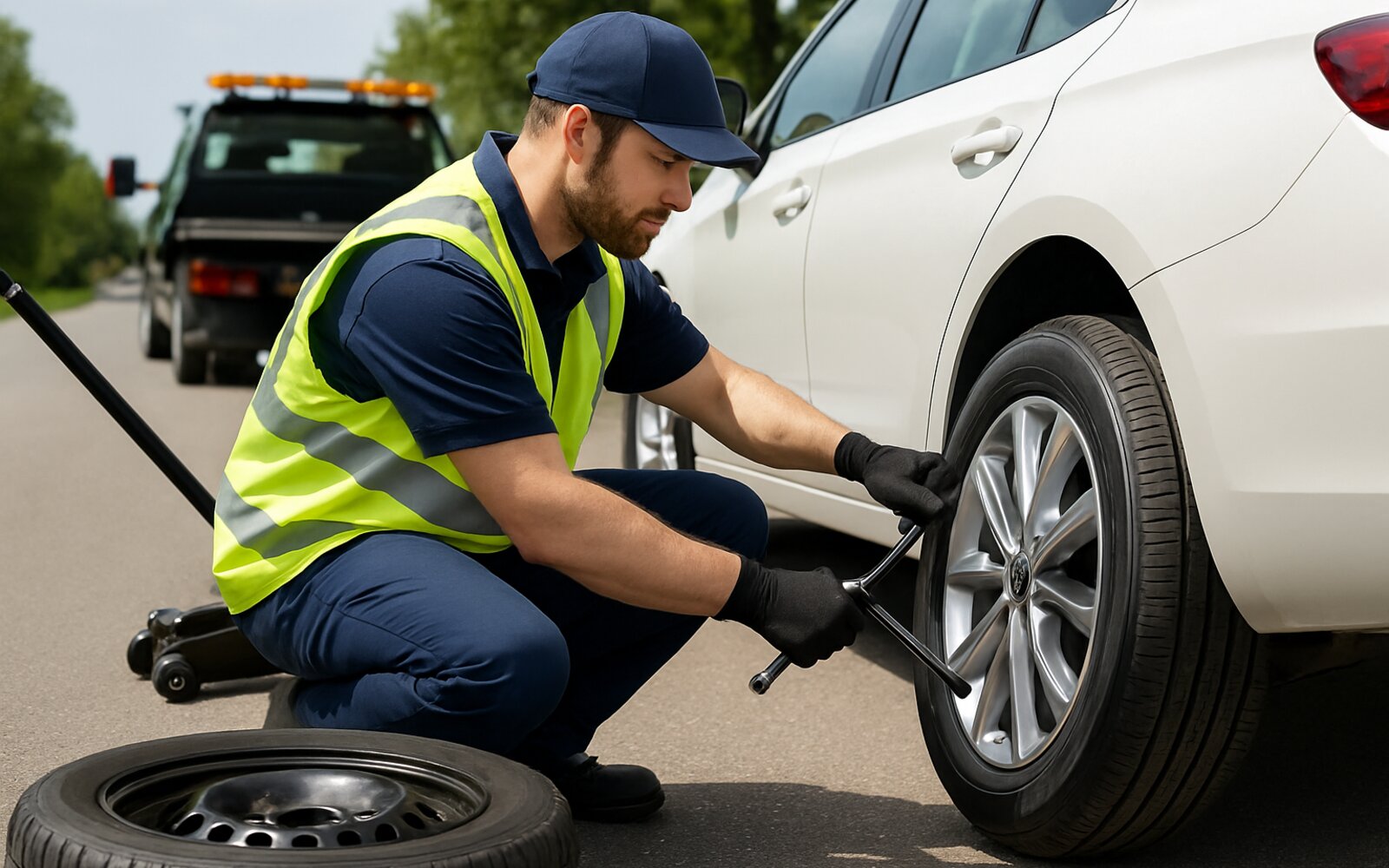 Flat Tire Changes by COMPANY NAME