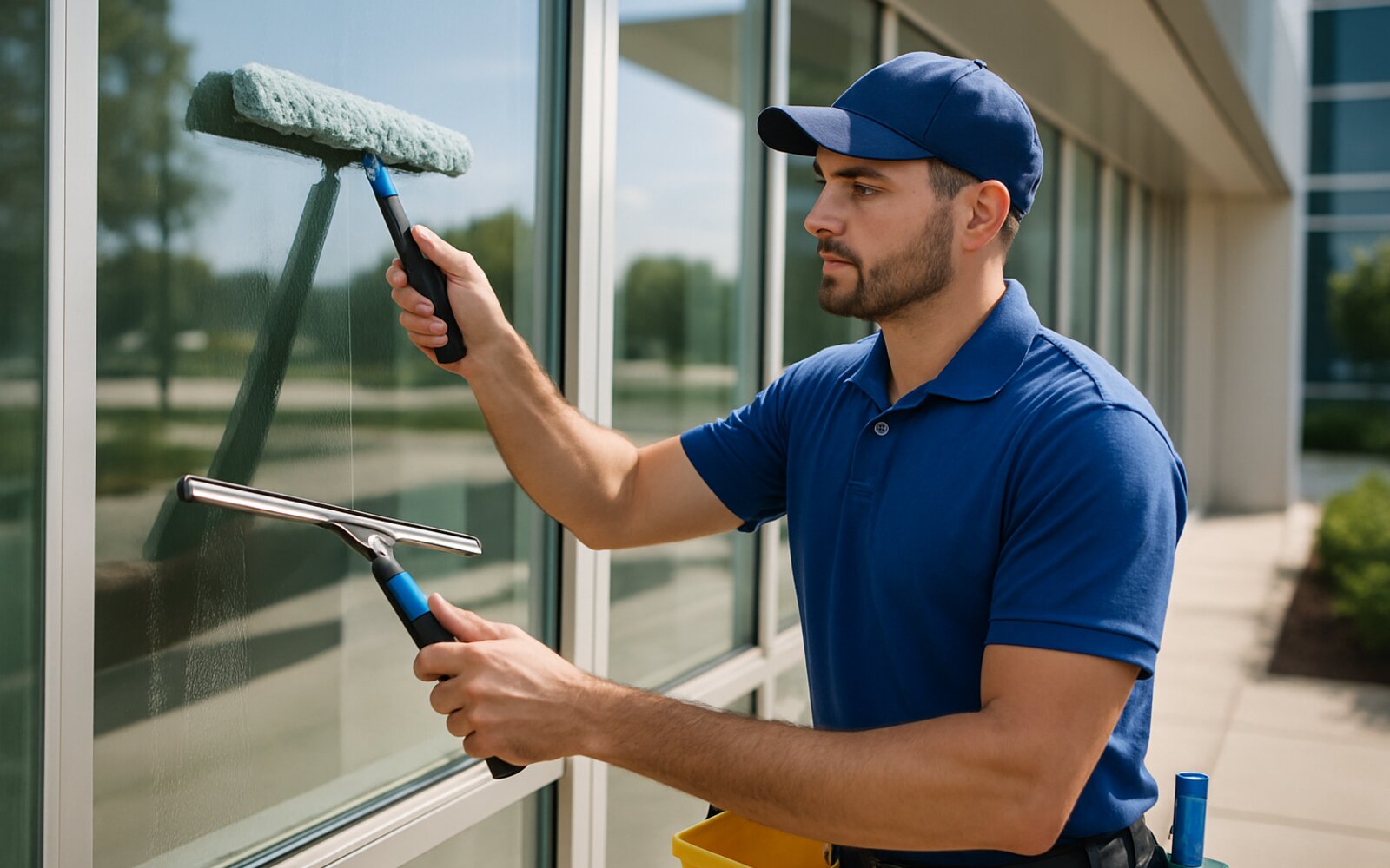 Commercial Window Cleaning by COMPANY NAME