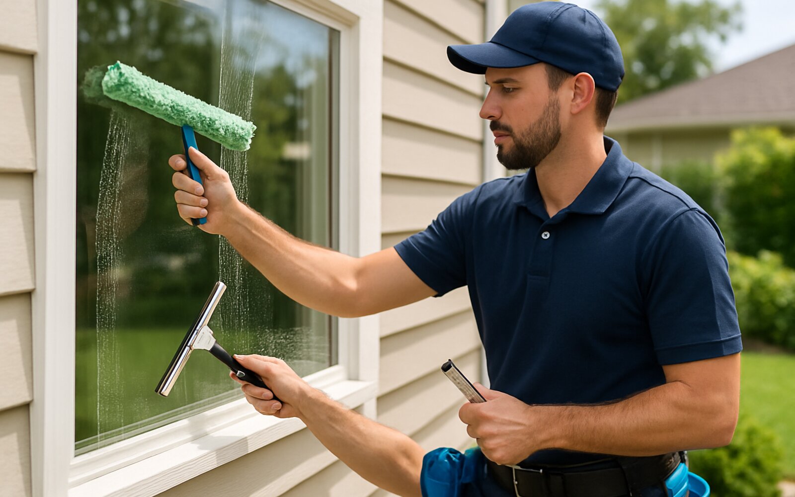 Residential Window Cleaning by COMPANY NAME