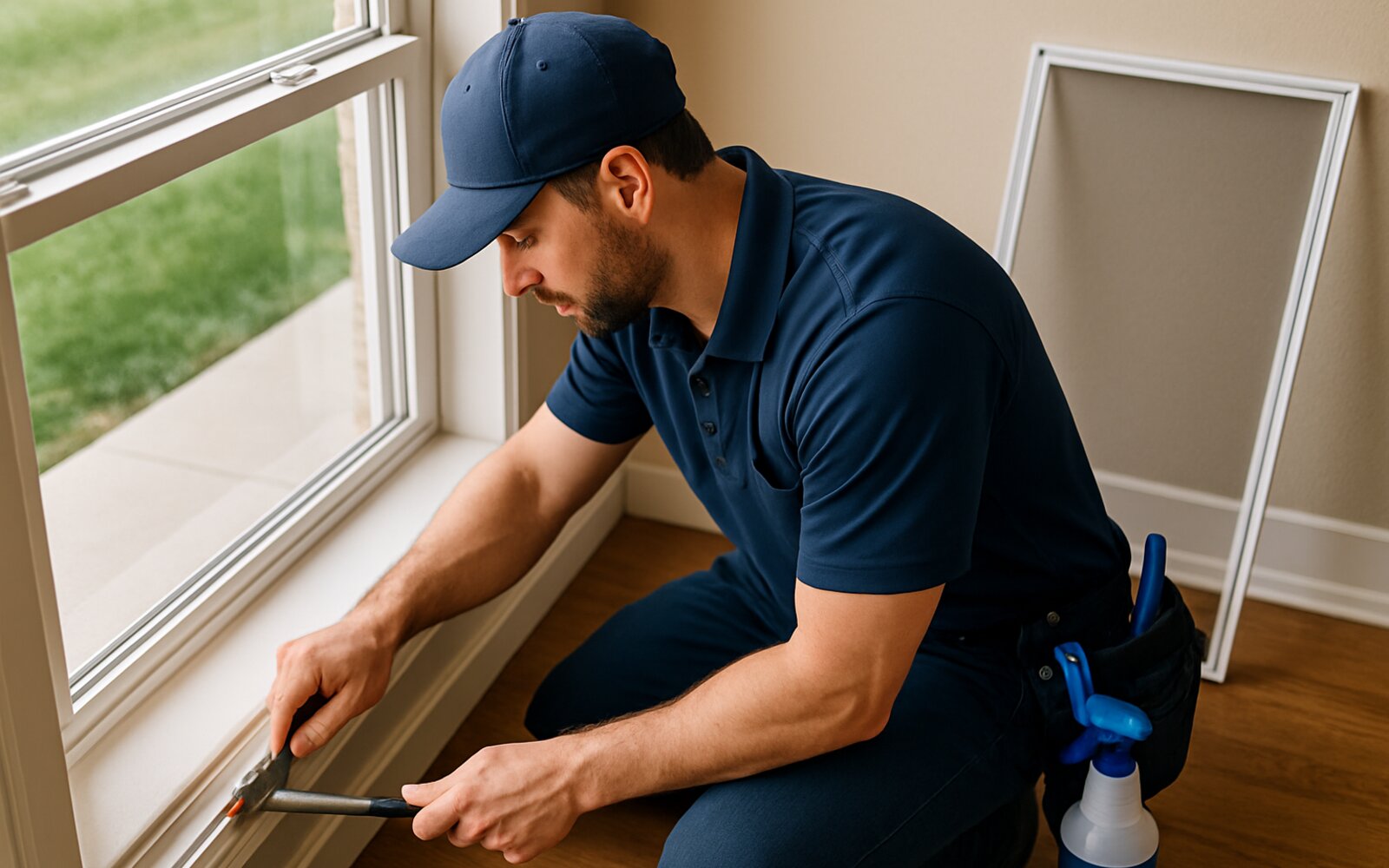 Screen & Track Cleaning by COMPANY NAME